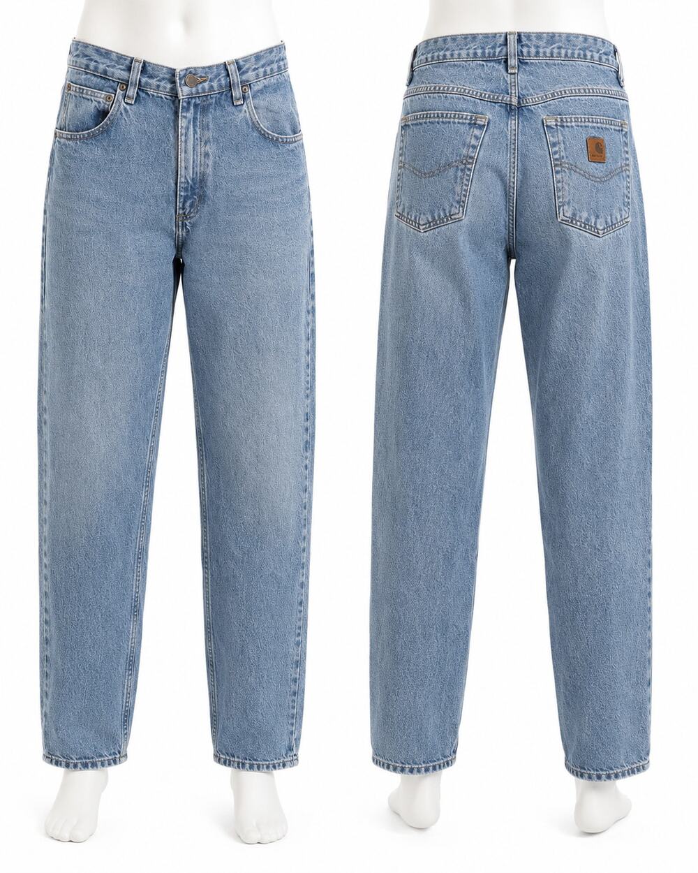 Carhartt Relaxed Fit Naturally Distressed Workwear Streetwear Jeans 30x34